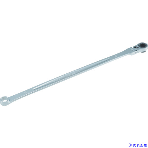 ■TONE 超ロング首振ラチェットめがねレンチ 17mm RMA17L(4057872)