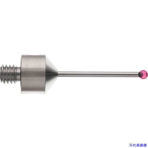 ■RENISHAW M5ルビー球ストレートスタイラス/超硬軸(メートル法) φ2.5MM × L30.0MM × EWL21.0MM A50035217(4086126)[送料別途お見積り][法人限定][掲外取寄]