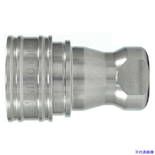 ■日東 SPカプラ タイプA ステンレス製 ふっ素ゴムFKM X−100(07931) 6SASUSFKM(4100465)|セミプロDIY店ファースト