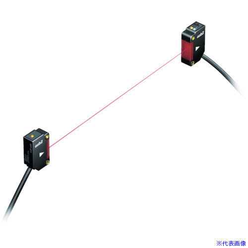 ■AZBIL アンプ内蔵光電センサ 透過形 検出距離15m PNP出力 HP7T12(4126050)[送料別途お見積り][法人限定][直送]