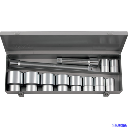 ■KTC 25.4sq.ソケットレンチセット[12点] TB812(4126240)