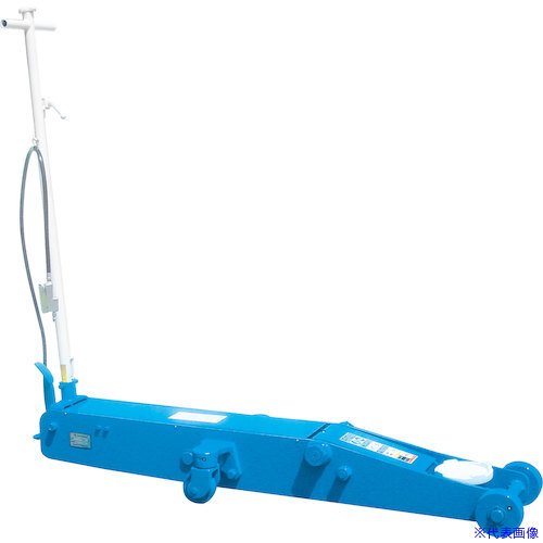 ■長崎ジャッキ 低床エアーガレージジャッキ 10TON NSA103(4155237)[法人限定][直送元]｜セミプロＤＩＹ店ファースト