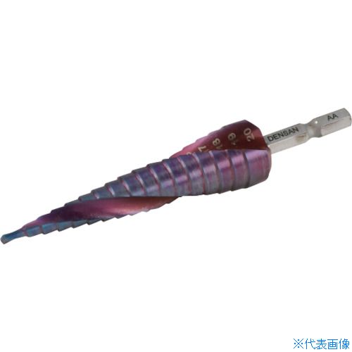 ■JEFCOM HQステップドリル(ブルー) DSHB420RH(4184489)[送料別途お見積り][法人限定][掲外取寄]