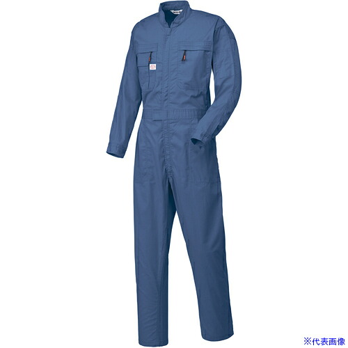 ■AUTO&minus;BI SS(春夏)モデル つなぎ服5700&minus;101ブルー&minus;B5L 5700101B5L(4190924)[送料別途お見積り][法人限定][掲外取寄]｜セミプロＤＩＹ店ファースト