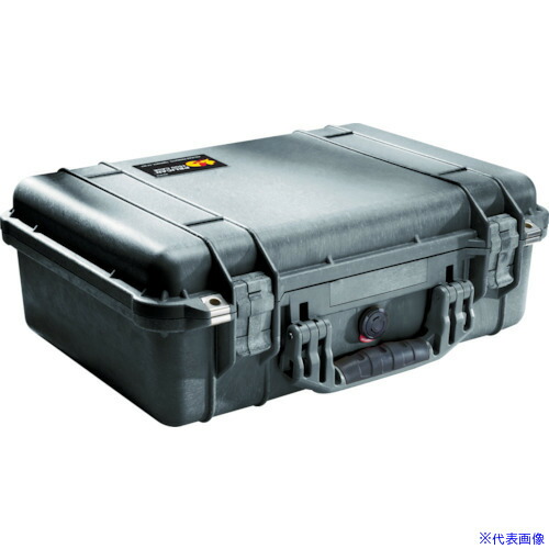 ■PELICAN プロテクターツールケース ミディアムケース 1500 (フォームなし)黒 470&times;357&times;176 1500NFBK(4205693)｜セミプロＤＩＹ店ファースト