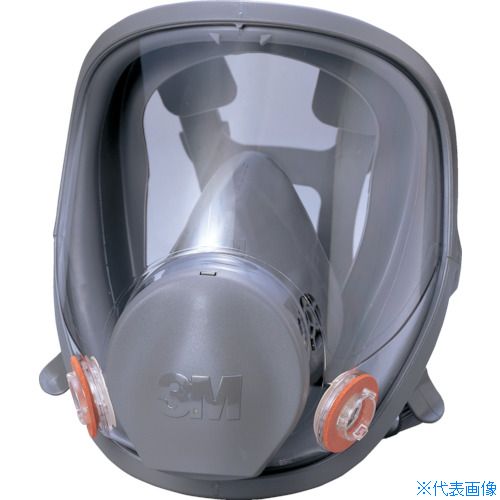 ■3M 防毒マスク全面形面体 6000F Lサイズ 6000FL(4223837)
