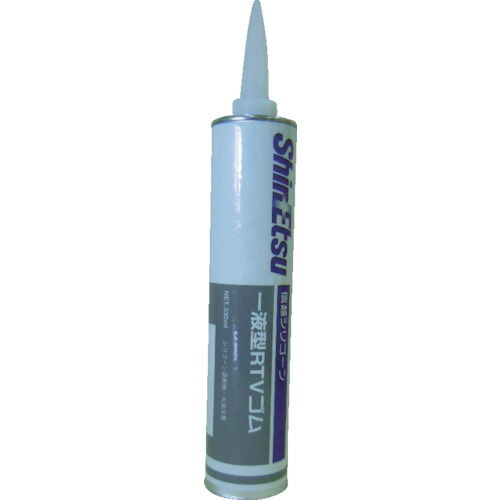 ■信越 一般電気用RTVゴム 330ml ホワイト KE347W330(4230141)