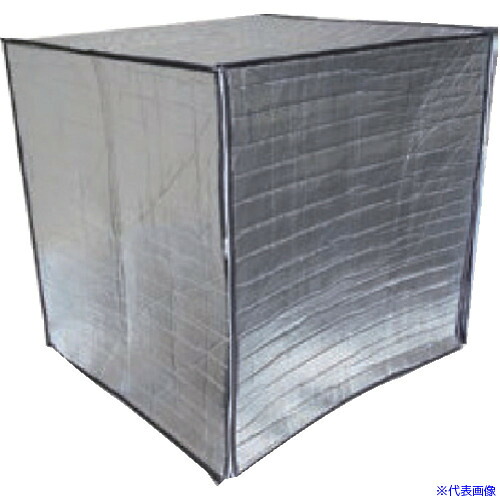 ■サンキープ 超遮断熱パレットカバー クールマジック シャインWバブル 1.15m&times;1.15m&times;1.2mH CMVWBBWVCOVER(4239618)｜セミプロＤＩＹ店ファースト