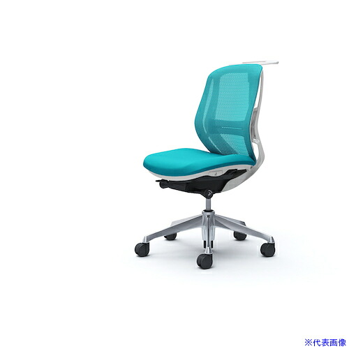 ■OKAMURA シルフィー 肘なし 背メッシュ ロー ホワイトボディ ハンガー有 ランバー有 アルミ脚 C632BZFMR6(4259739)[送料別途お見積り][法人限定][外直送] 58,344円