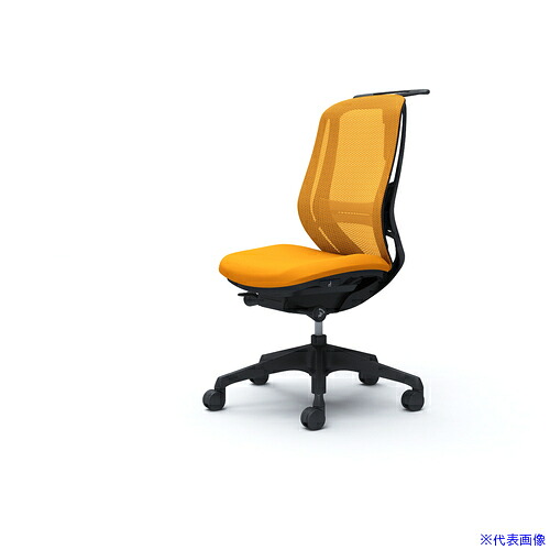 ■OKAMURA シルフィー 肘なし 背メッシュ ハイ ブラックボディ ハンガー有 ランバー有 樹脂脚 C636XSFMR8(4264430)[送料別途お見積り][法人限定][外直送]