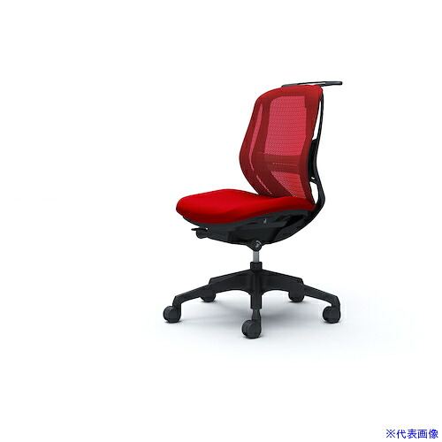 ■OKAMURA シルフィー 肘なし 背メッシュ ロー ブラックボディ ハンガー有 ランバー有 樹脂脚 C632XSFMP9(4264453)[送料別途お見積り][法人限定][外直送]