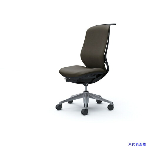 ■OKAMURA シルフィー 肘なし 背クッション ハイ ブラックボディ ハンガー有 ランバー無 アルミ脚 C638BRFXW3(4266058)[送料別途お見積り][法人限定][外直送]｜セミプロＤＩＹ店ファースト