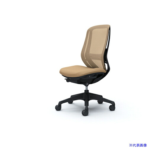■OKAMURA シルフィー 肘なし 背メッシュ ハイ ブラックボディ ハンガー無 ランバー有 樹脂脚 C635XSFMP7(4270809)[送料別途お見積り][法人限定][外直送]
