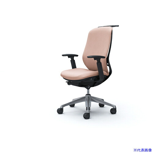 ■OKAMURA シルフィー 可動肘 背クッション ハイ ブラックボディ ハンガー有 ランバー無 アルミ脚 C688BRFXW8(4272298)[送料別途お見積り][法人限定][外直送]