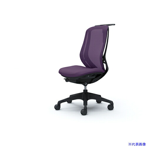 ■OKAMURA シルフィー 肘なし 背メッシュ ハイ ブラックボディ ハンガー有 ランバー無 樹脂脚 C636XRFMP0(4272330)[送料別途お見積り][法人限定][外直送]