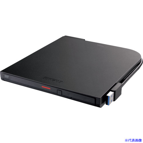 ■BUFFALO USB3.2(Gen1)対応ポータブルDVD－ROMドライブ 読込専用モデル DVSMPTR8U3BKA(4285756)