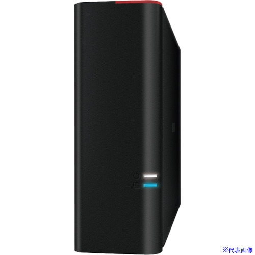 ■BUFFALO DRAMキャッシュ搭載 USB3.0用 外付けHDD(冷却ファン搭載) 4TB HDGD4.0U3D(4288936)[送料別途お見積り][法人限定][掲外取寄]