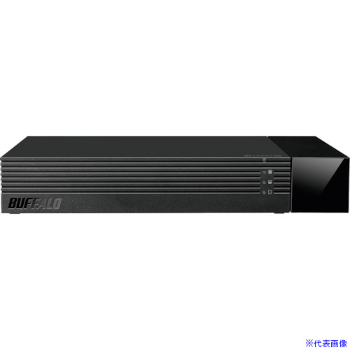 ■BUFFALO 24時間連続録画対応 使用量メーター付き 3.5インチ 外付けHDD 4TB ブラック HDVSAM4.0U3BKA(4290557)[送料別途お見積り][法人限定][掲外取寄]