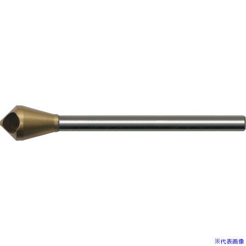 ■WEBA カウンターシンク エキストラロングシャンク No.21913-1 90°穴明 HSS TiNコ-ティング φ21 21913121.0(4307835)