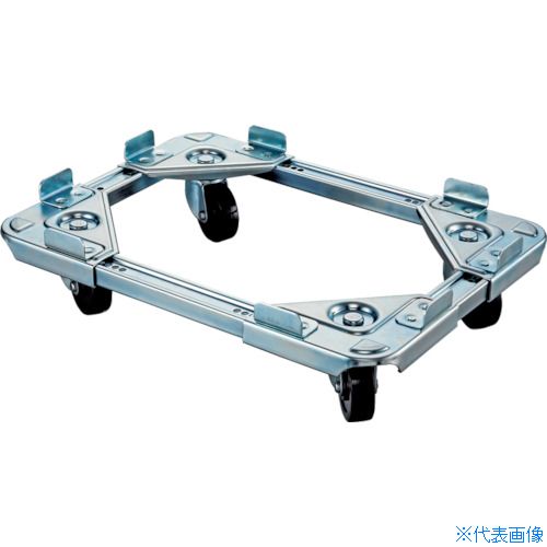 ■ルート コンテナ台車 ルートボーイ202DG型(導電仕様) 最大510×610 202DG06(4315481)