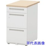 ■ウチダ SCAENA H700/脇デスク SS047A4－3SK OW/LF 51161833(4320699)[送料別途お見積り][法人限定][外直送]