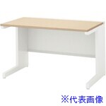 ■ウチダ SCAENA/平デスク SKL146(引出無) OW/LF 51103063(4333166)[送料別途お見積り][法人限定][外直送]