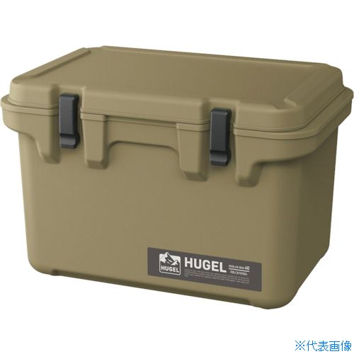 ■IRIS 294778 HUGEL クーラーボックス 40L カーキ TC40K(4344728)[法人限定][直送元]｜セミプロＤＩＹ店ファースト