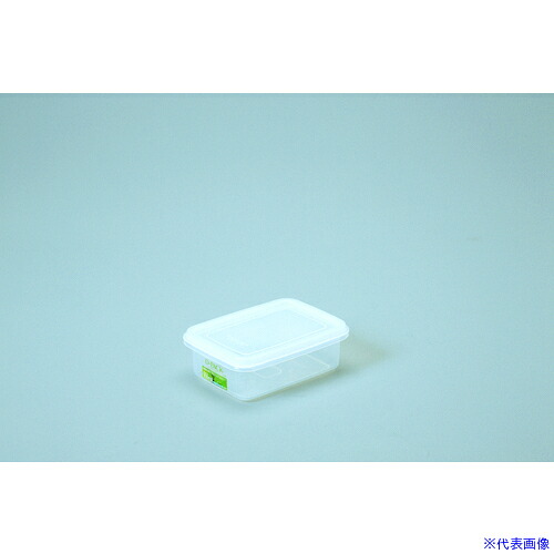 ■SANKO pla 054319 食品保存容器 ディーパック D7 Na ナチュラル 137×190×61 54319(4357993)×100[送料別途お見積り][法人限定][外直送]