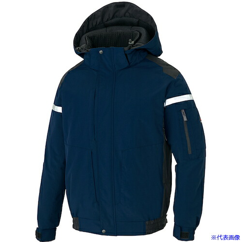 ■アイトス フルハーネス対応防寒ブルゾンネイビーM AZ8976008M(4359157) 13,928円