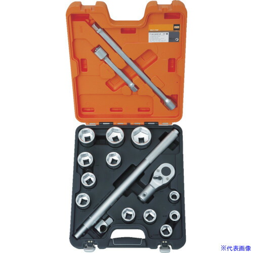 ■BAHCO インチソケットセット 3/4 差込角19mm SLX17AF(4371356)
