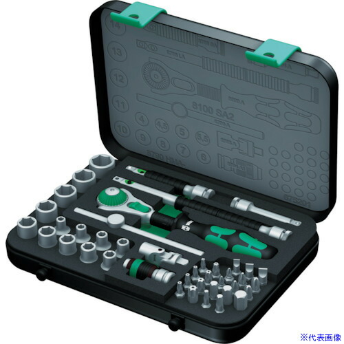 ■Wera(ヴェラ) 8100SA2 サイクロップラチェットセット 1/4 003533(4371364) 24,914円