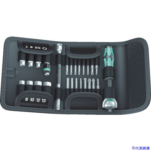 ■Wera(ヴェラ) サイクロップラチェットセット(ソフトケースタイプ) 051045(4371399)｜セミプロＤＩＹ店ファースト