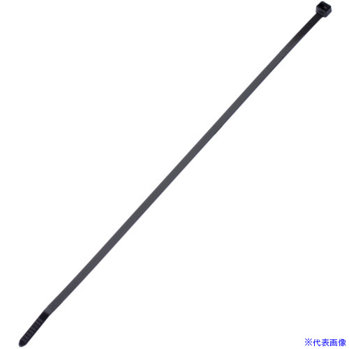 ■PANDUIT ナイロン結束バンド 耐候性黒 (100本入)幅8.9 厚さ2mm PLT6HC0(4383516)