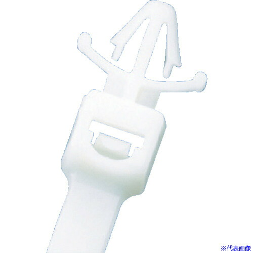 ■PANDUIT 押し込みタイプナイロン結束バンドナチュラル 幅4.8&times;長さ130(500本入) PLWP1SAD(4383664)&times;2[送料別途お見積り][法人限定][メーカー取寄]｜セミプロＤＩＹ店ファースト