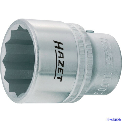 ■HAZET ソケットレンチ(12角タイプ・差込角19mm・対辺41mm) 1000Z41(4392353)