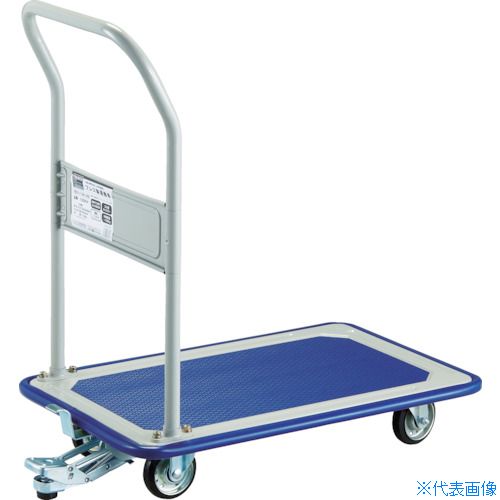 ■TRUSCO プレス製台車 固定式 840X540 ストッパー付 250KNS(4408730)[法人限定][直送元]｜セミプロＤＩＹ店ファースト
