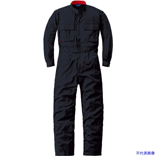 ■スリードラゴン 通年モデル 長袖つなぎ服50000－006ブラック－M 50000006M(4478975)