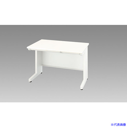 ■NAIKI 平デスク XED型/本体:クリアーホワイト 天板:ホワイト本体:クリアーホワイト 天板:ホワイト/W1100×D700×H700 XED117FWH(4532813)[送料別途お見積り][法人限定][直送]