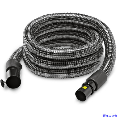 ■KARCHER インダストリアルバキューム用サクションホース PVC 内径70 5m 9.989643.0(4540677)[法人限定][直送元]｜セミプロＤＩＹ店ファースト