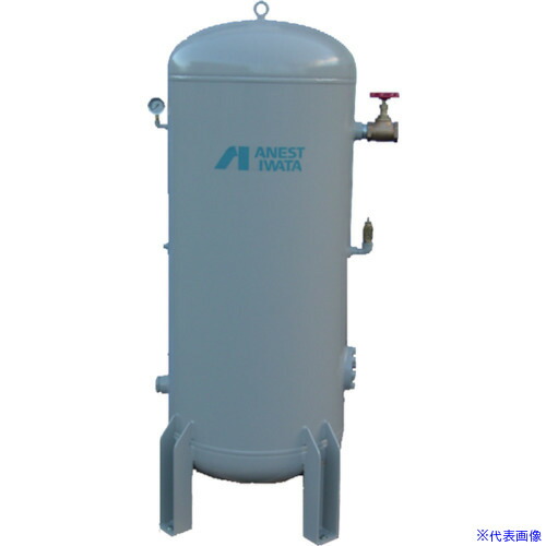 ■アネスト岩田 空気タンク 400L SAT400C140(4558359)[法人限定][直送元]