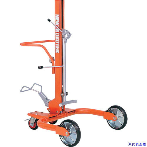 ■タイユー ドラム缶運搬車 ロボッターライト 標準300kg RC01(4568427)[送料別途お見積り][法人限定][直送]
