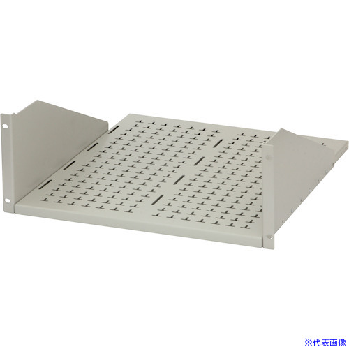 ■摂津金属工業 収納棚(放熱穴付) RH3U50HWG(4578181)[送料別途お見積り][法人限定][外直送]｜セミプロＤＩＹ店ファースト