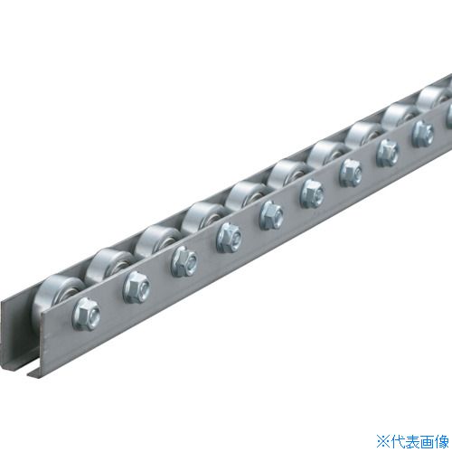 ■TRUSCO ホイールコンベヤ 削出しΦ25.4X9 P35XL1000 V2509S351000(4611918)[法人限定][直送元]