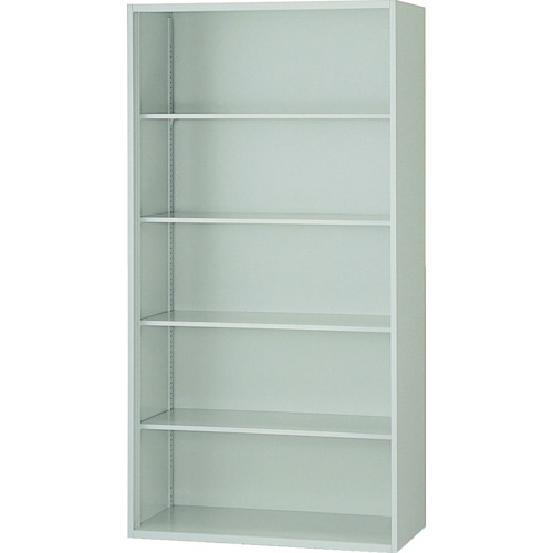 ■NAIKI 収納庫 NWS型 オープン書庫 W899&times;D400&times;H1750 NWS0918NAW(4632672)[送料別途お見積り][法人限定][外直送]｜セミプロＤＩＹ店ファースト