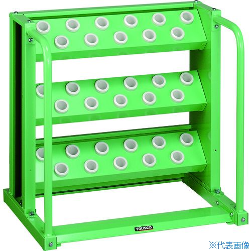 ■TRUSCO ツーリングラック BT・NT30兼用 33個収納 ヤンググリーン色 VTL311YG(4652703)[法人限定][直送元] 27,839円