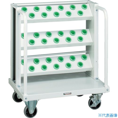 ■TRUSCO ツーリングワゴン BT・NT30兼用 33個収納 ヤンググリーン色 VTLW311YG(4653009)[法人限定][直送元]