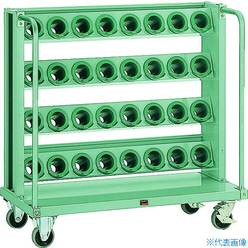 ■TRUSCO ツーリングワゴン BT・NT40兼用 40個収納 ロック付 ホワイト色 VTLW410AW(4653092)[法人限定][直送元]｜セミプロＤＩＹ店ファースト