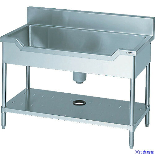 ■Maruzen 舟型シンク1200&times;600&times;800(ホース付) BSF1126(4655320)[法人・事業所限定][直送元]｜セミプロＤＩＹ店ファースト