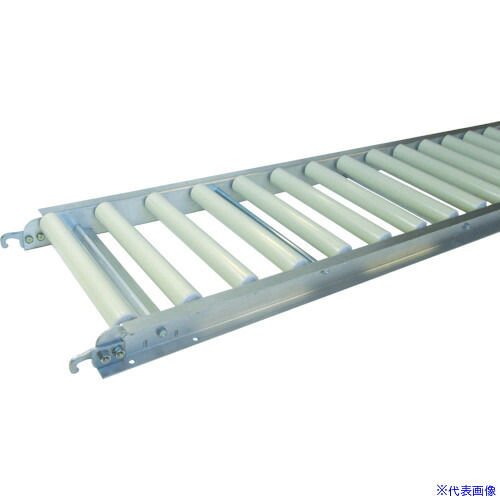 ■三鈴 樹脂ローラコンベヤMRN38型Ф38X2.6T 幅300 2M MRN38301020(4658060)[法人限定][直送元]
