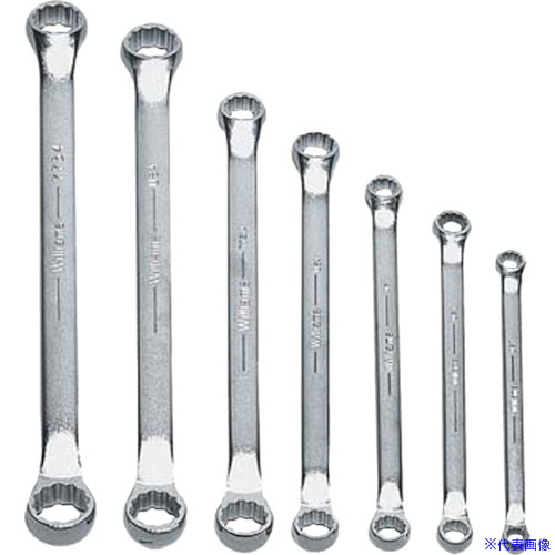 ■WILLIAMS 12角両口メガネ7本セット(オフセット10度 インチ) JHWWS7707(4673971)[送料別途お見積り][法人限定][掲外取寄]｜セミプロＤＩＹ店ファースト